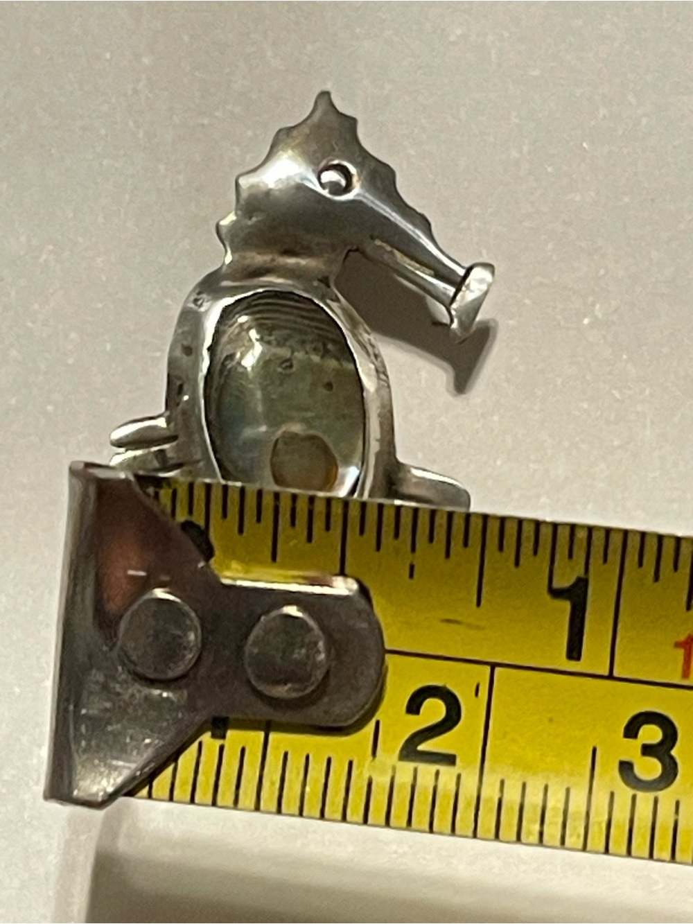 Taxco Sterling Silver Abalone Sea Lige Pin #9495 β€οΈβπ₯ BEST PRICE - Picture 6 of 9